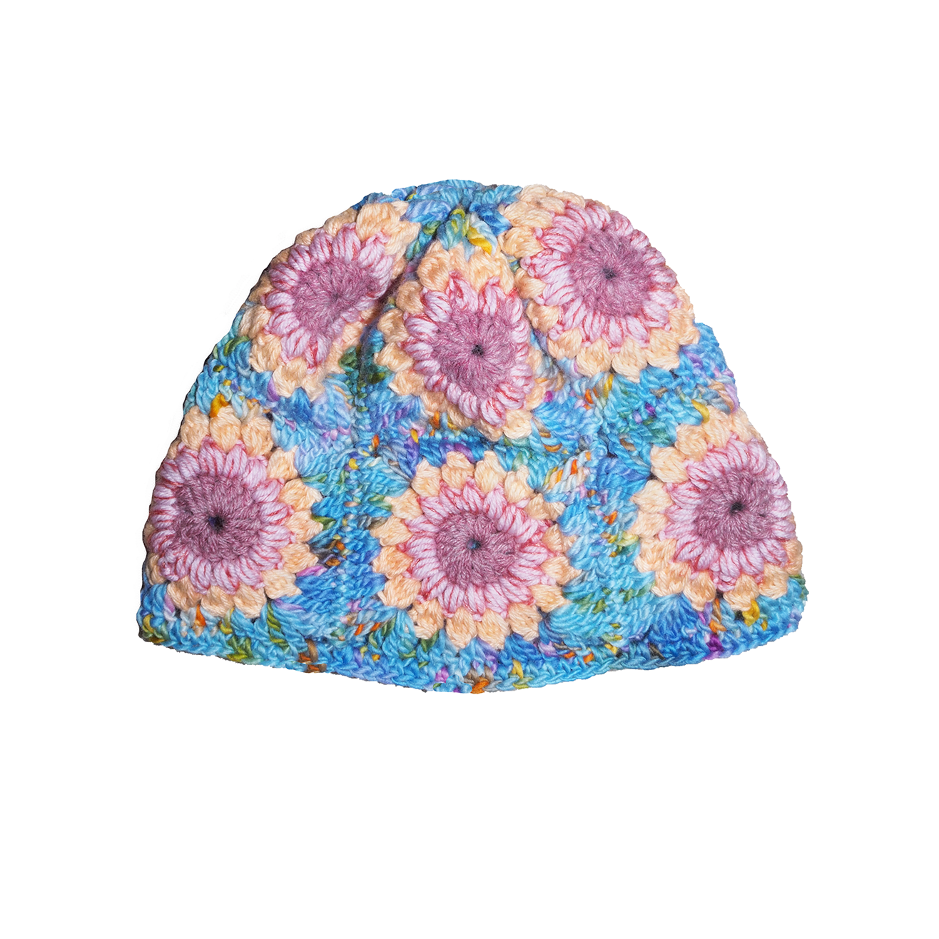 impressionist hat - blue