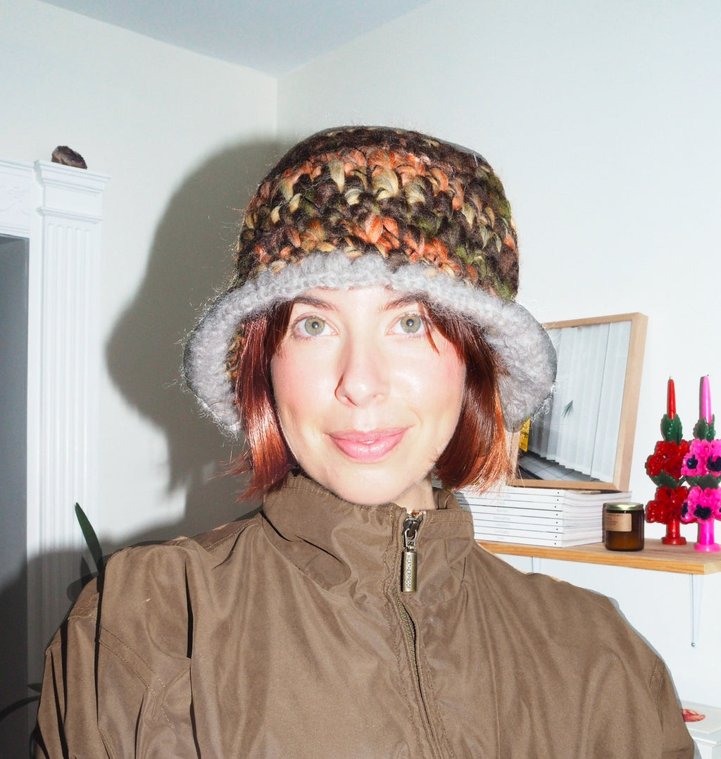fall winter bucket hat