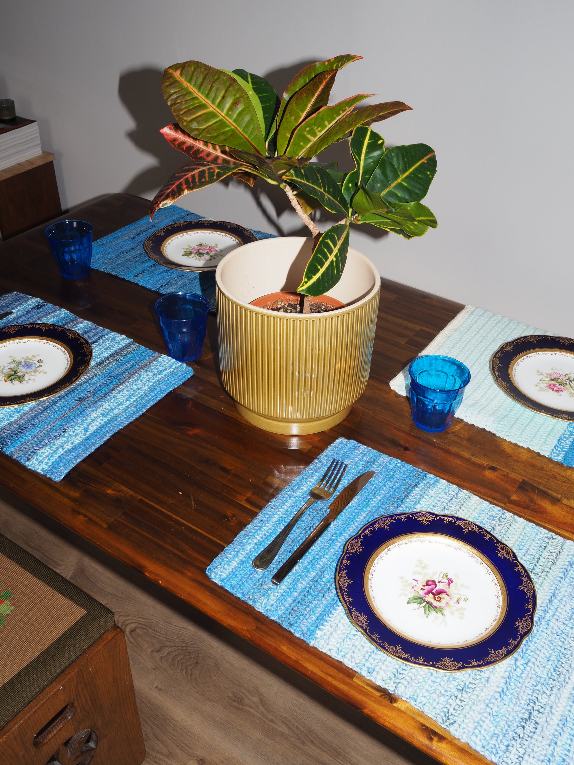 Placemat Set - Blues
