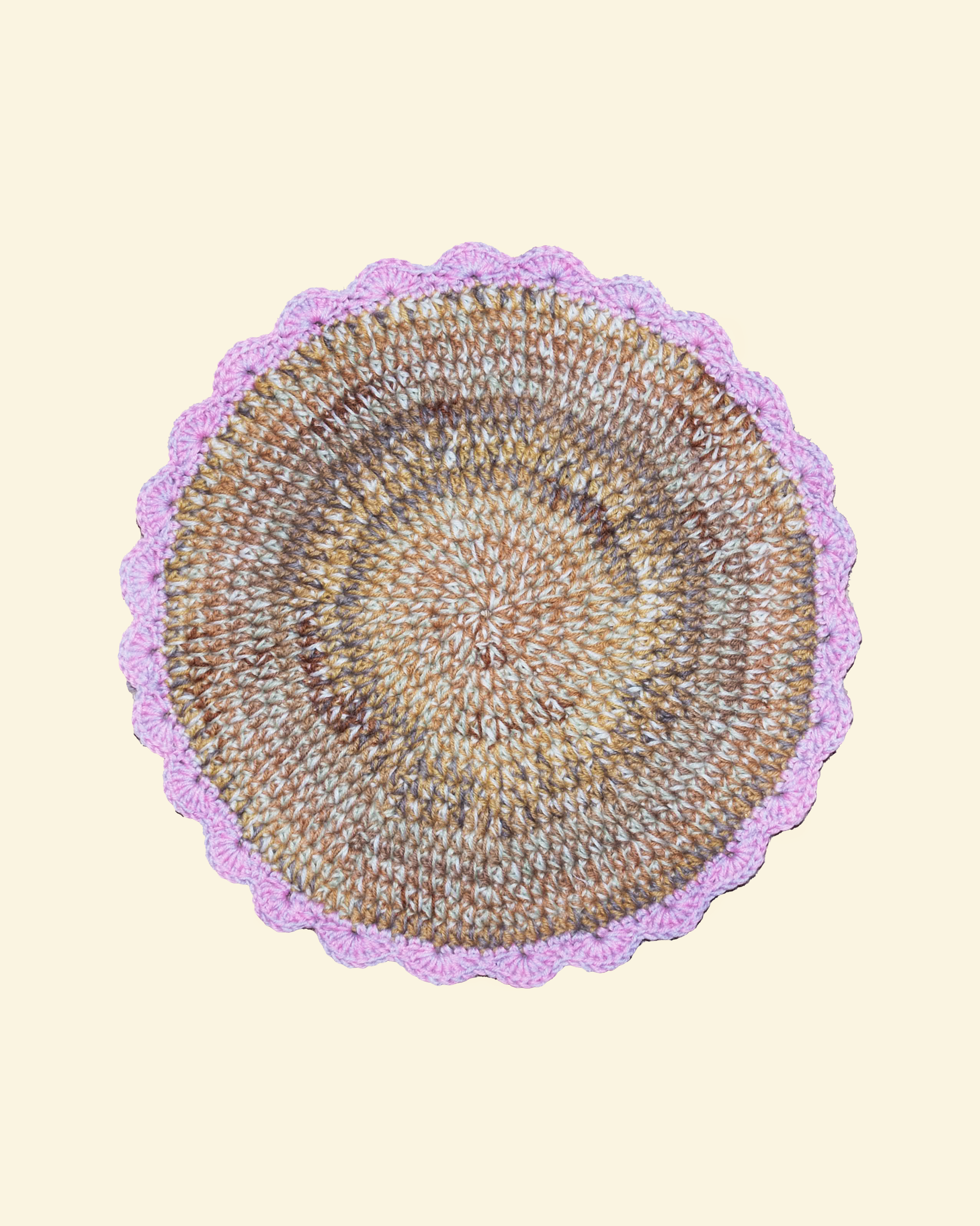 Table Set - Pink + Brown