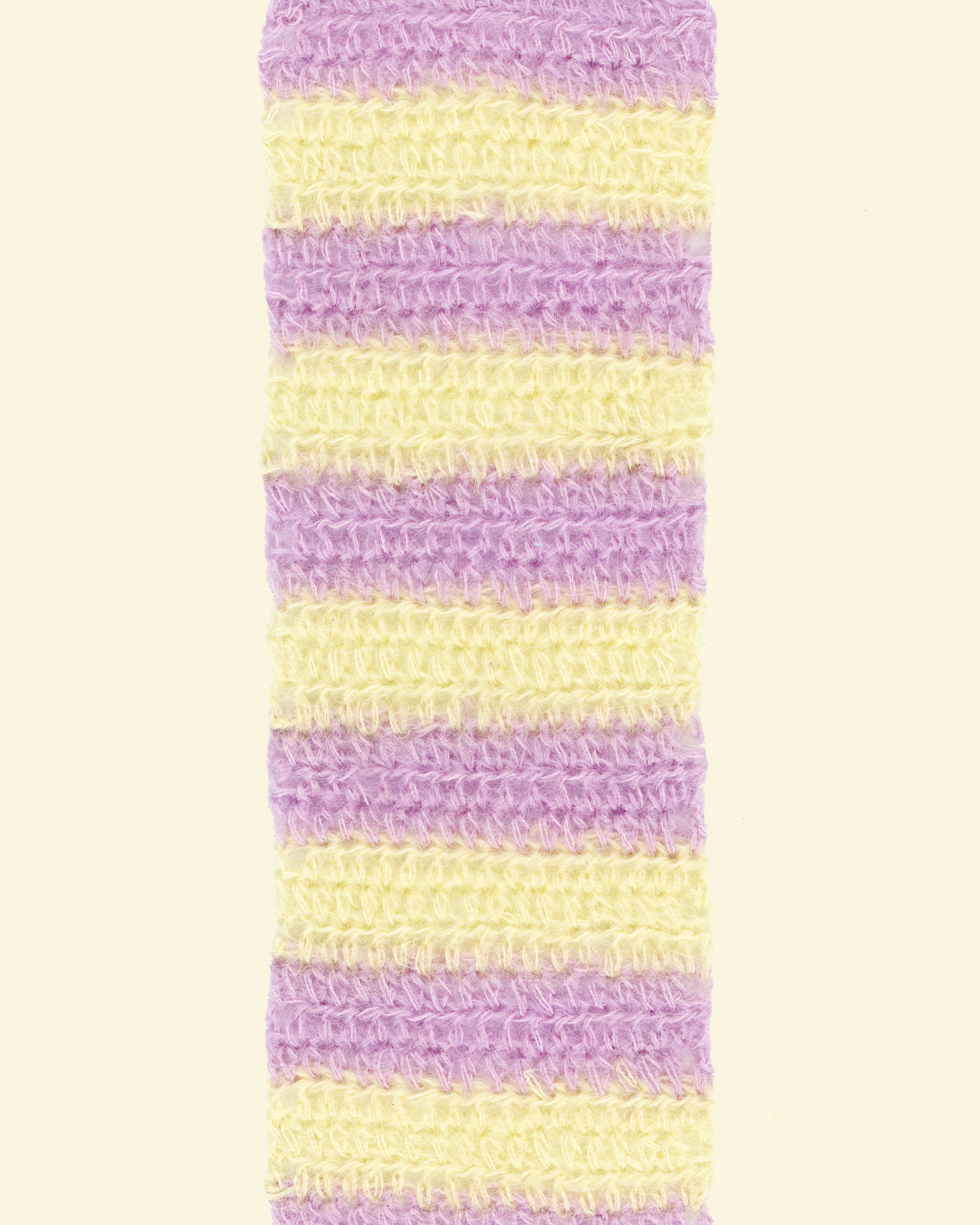 fine mohair scarf - lemon+ grape