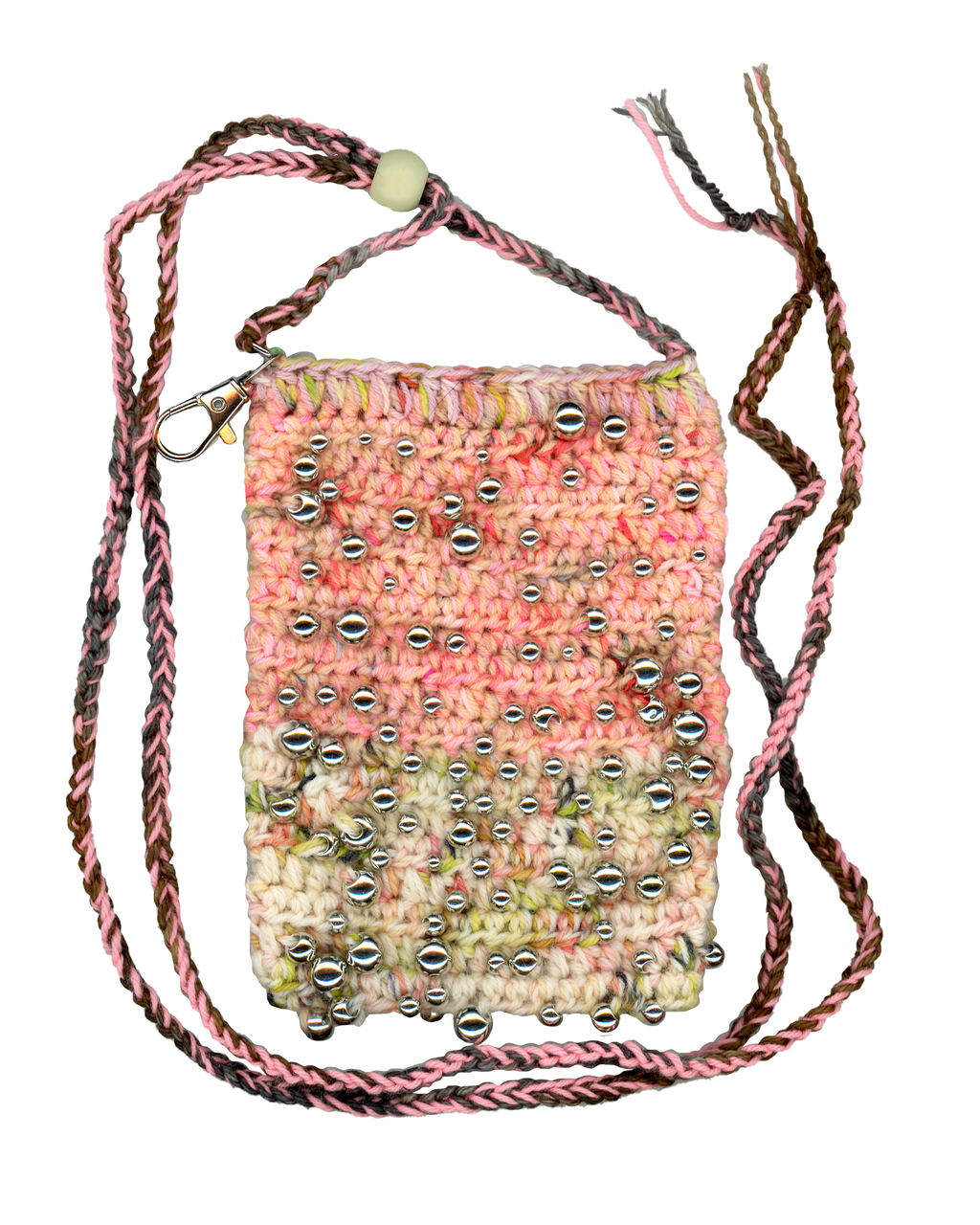 lam pouch with beads